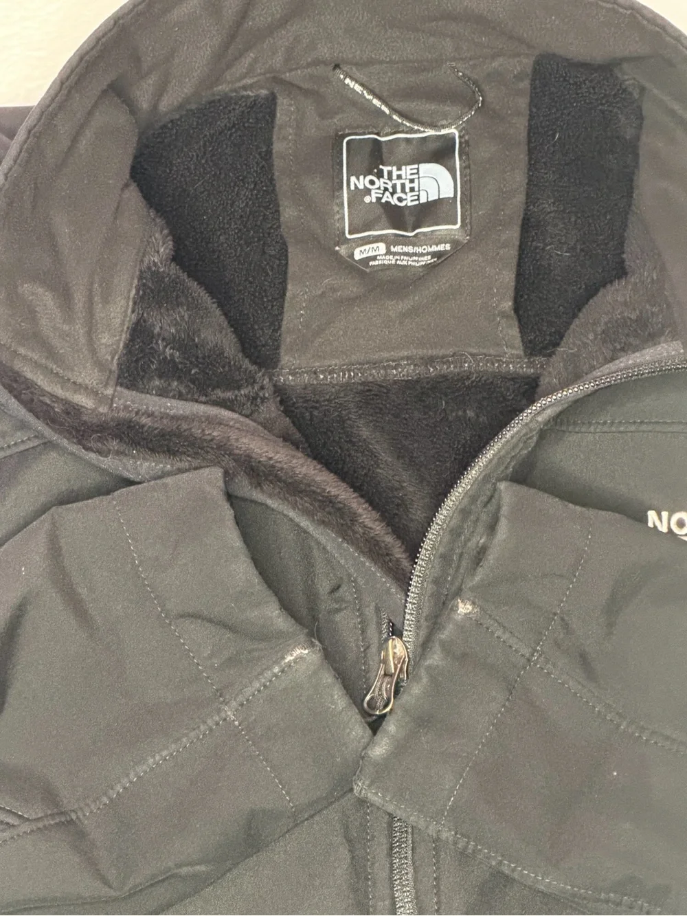 The North Face Chromium Thermal Jacket Black Fleece Lined‎ Men’s M